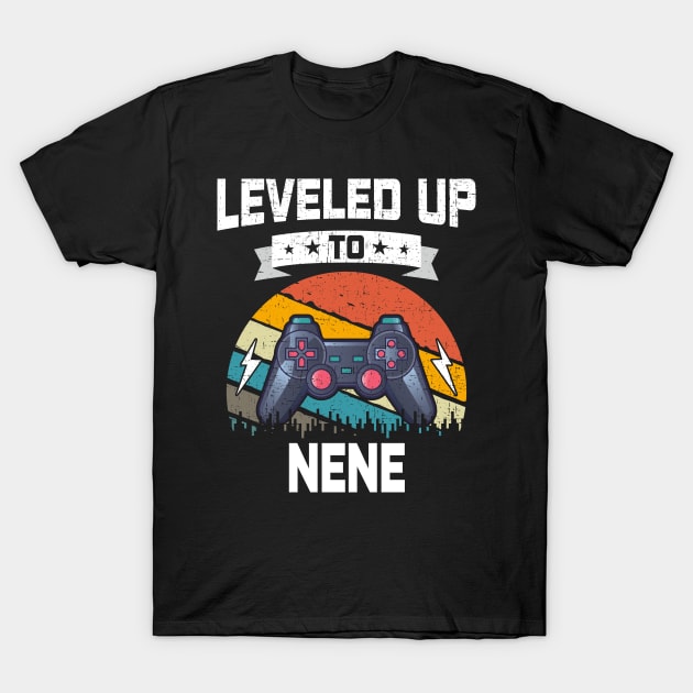 Leveled up to Nene Funny Video Gamer Gaming Gift T-Shirt by DoFro